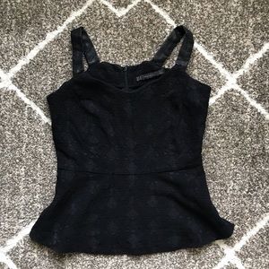 Cute  Black Tank Top